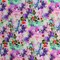 1 Yard Wild Tropical Flowers Printed 4 Way Stretch Nylon Spandex Fabric 58 60 inch Width